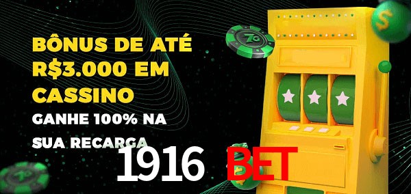 1916 bet melhor bônus de depósito